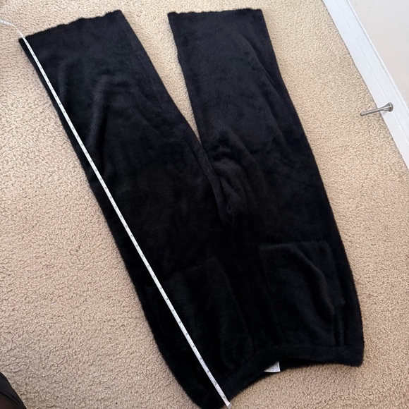 Molly Bracken Black Plush Pants - Picture 8 of 12